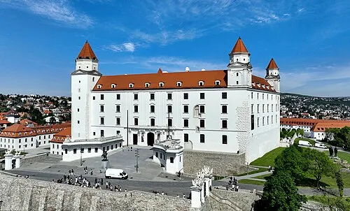 Bratislava Castle, stop 3 on the self-guided walking tour