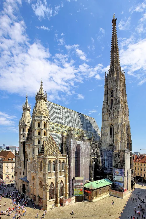St. Stephen's Cathedral in Vienna, stop 16 on the self-guided walking tour