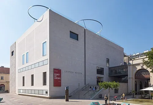Leopold Museum in Vienna, stop 9 on the self-guided walking tour