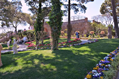 Augustusgarten in Capri, Station 3 auf dem selbstgeführten Stadtrundgang