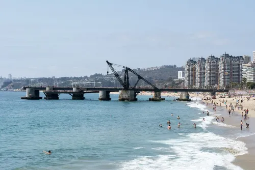 Muelle Vergara in Viña del Mar, Station 11 auf dem selbstgeführten Stadtrundgang