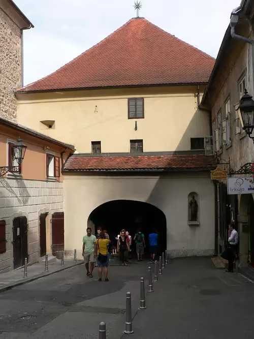 Kamenita vrata in Zagreb, Station 4 auf dem selbstgeführten Stadtrundgang