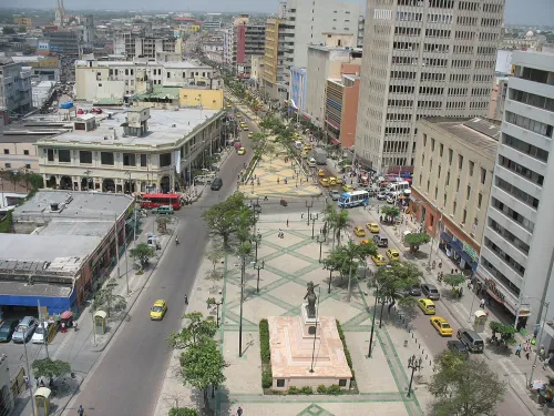 Paseo de Bolívar in Barranquilla, stop 7 on the self-guided walking tour