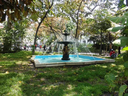 Plaza Bolívar in Caracas, stop 1 on the self-guided walking tour