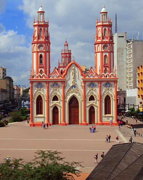 Plaza de San Nicolás in Barranquilla, stop 6 on the self-guided walking tour