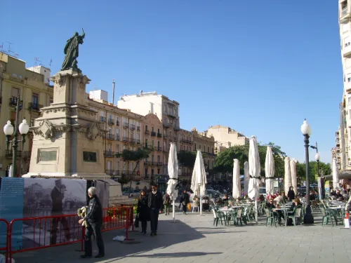 Rambla Nova in Tarragona, Station 5 auf dem selbstgeführten Stadtrundgang