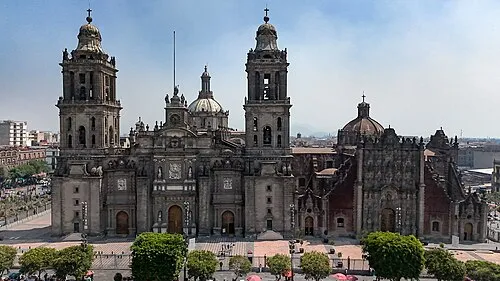 Mexico City Metropolitan Cathedral, stop 10 on the self-guided walking tour