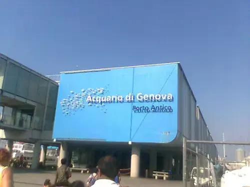 Aquarium Genua, Station 6 auf dem selbstgeführten Stadtrundgang