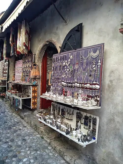 Kujundžiluk in Mostar, stop 2 on the self-guided walking tour
