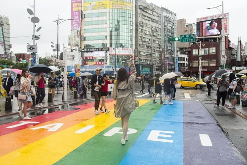 Ximending in Taipeh, Station 2 auf dem selbstgeführten Stadtrundgang