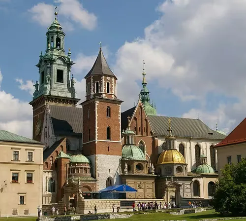 Wawel-Kathedrale in Krakau, Station 9 auf dem selbstgeführten Stadtrundgang
