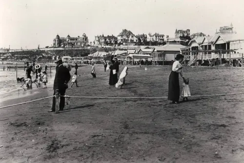 Playa Bristol in Mar del Plata, stop 8 on the self-guided walking tour