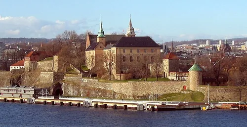 Akershus Fortress in Oslo, stop 2 on the self-guided walking tour