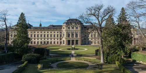 Hofgarten Residenz Würzburg, Station 2 auf dem selbstgeführten Stadtrundgang