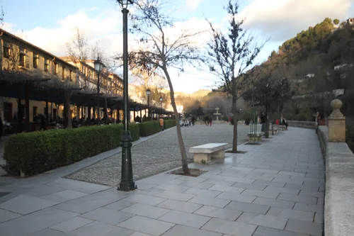 Paseo de los Tristes in Granada, Station 9 auf dem selbstgeführten Stadtrundgang