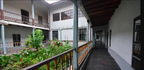 Museo del Monasterio de las Conceptas in Cuenca, Ecuador, stop 5 on the self-guided walking tour
