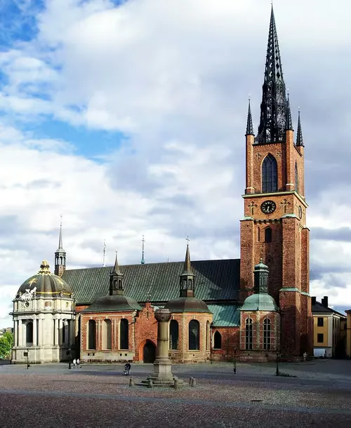 Riddarholmen Church in Stockholm, stop 3 on the self-guided walking tour