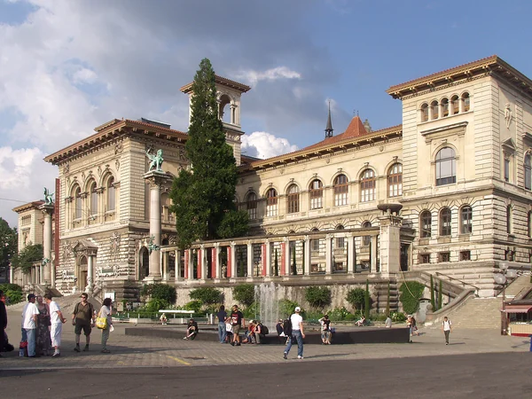 Palais de Rumine in Lausanne, Station 4 auf dem selbstgeführten Stadtrundgang