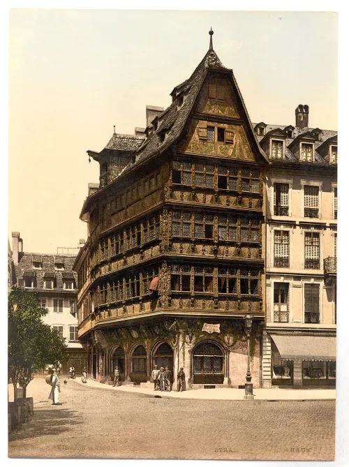 Haus Kammerzell in Straßburg, Station 6 auf dem selbstgeführten Stadtrundgang