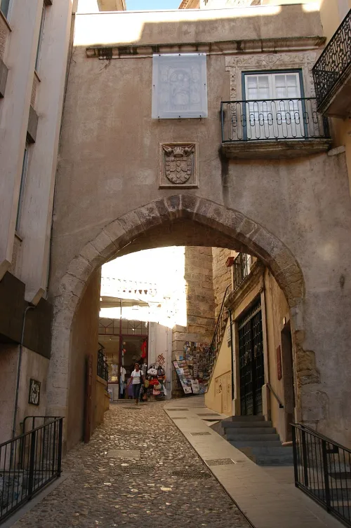 Arco de Almedina in Coimbra, Station 6 auf dem selbstgeführten Stadtrundgang