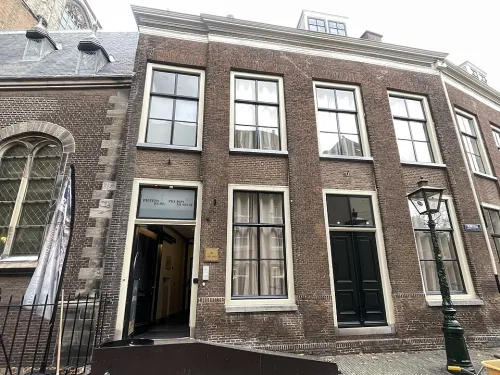 Leiden American Pilgrim Museum, stop 6 on the self-guided walking tour