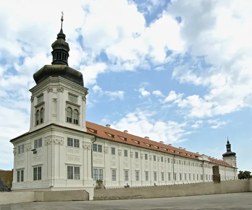 Jesuit College and GASK Gallery in Kutná Hora, stop 7 on the self-guided walking tour