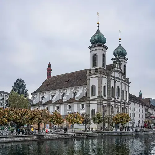 Jesuitenkirche Luzern, Station 2 auf dem selbstgeführten Stadtrundgang