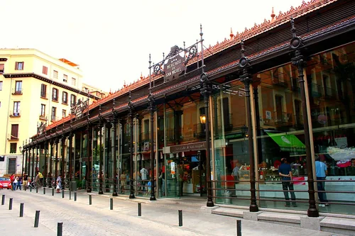 Markt San Miguel in Madrid, Station 7 auf dem selbstgeführten Stadtrundgang