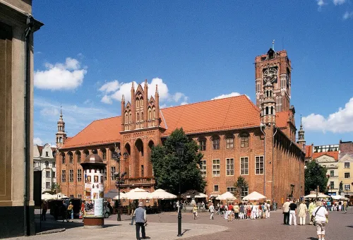 Ratusz Staromiejski in Thorn, Station 2 auf dem selbstgeführten Stadtrundgang