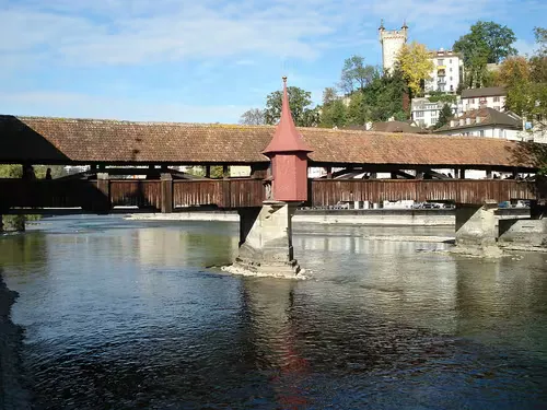 Spreuerbrücke in Luzern, Station 4 auf dem selbstgeführten Stadtrundgang