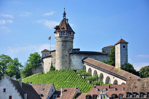 Munot in Schaffhausen, Station 3 auf dem selbstgeführten Stadtrundgang