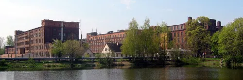 Księży Młyn in Łódź, stop 7 on the self-guided walking tour