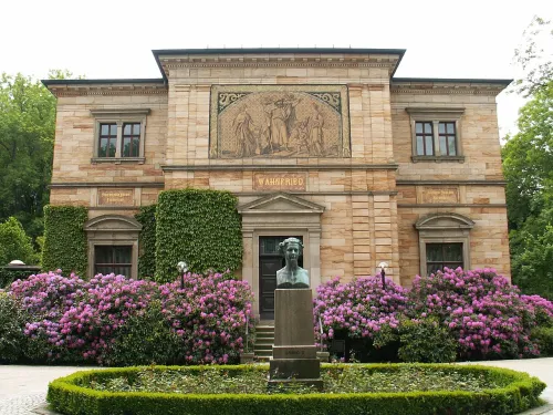 Villa Wahnfried in Bayreuth, stop 2 on the self-guided walking tour