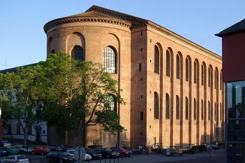 Konstantinbasilika in Trier, Station 4 auf dem selbstgeführten Stadtrundgang