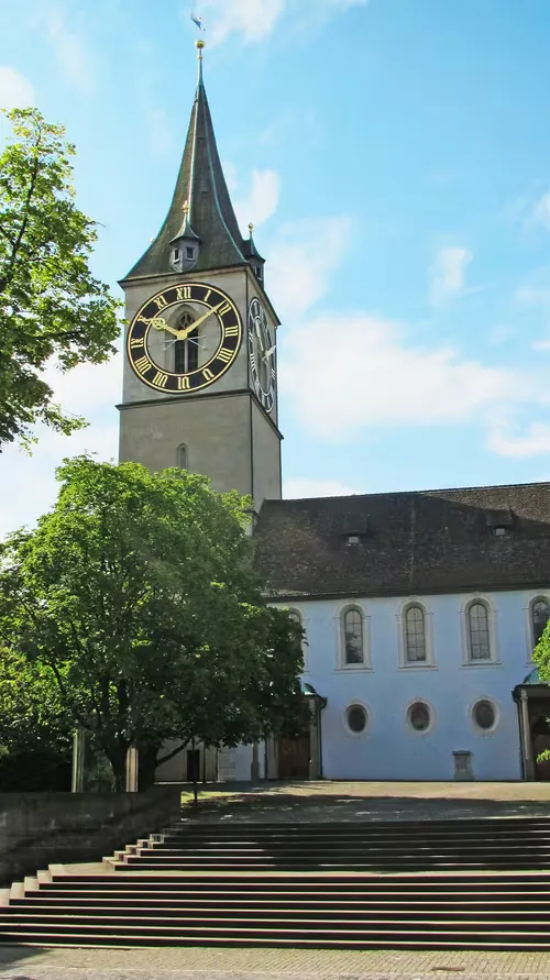 St. Peter in Zürich, Station 3 auf dem selbstgeführten Stadtrundgang