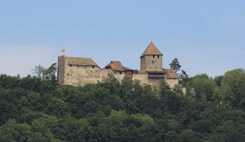 Hohenklingen Castle in Stein am Rhein, stop 5 on the self-guided walking tour
