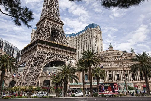 Paris Las Vegas, stop 4 on the self-guided walking tour