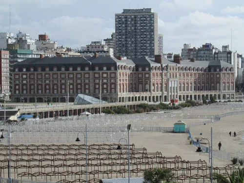 Hotel Provincial in Mar del Plata, stop 7 on the self-guided walking tour