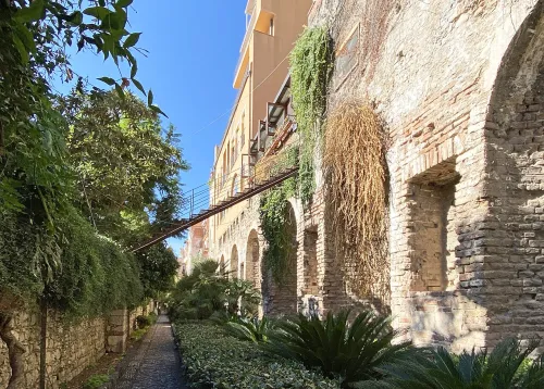 Naumachie in Taormina, Station 6 auf dem selbstgeführten Stadtrundgang