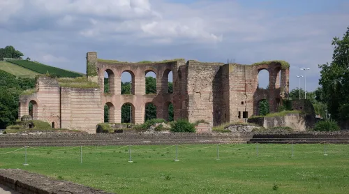Kaiserthermen in Trier, Station 7 auf dem selbstgeführten Stadtrundgang