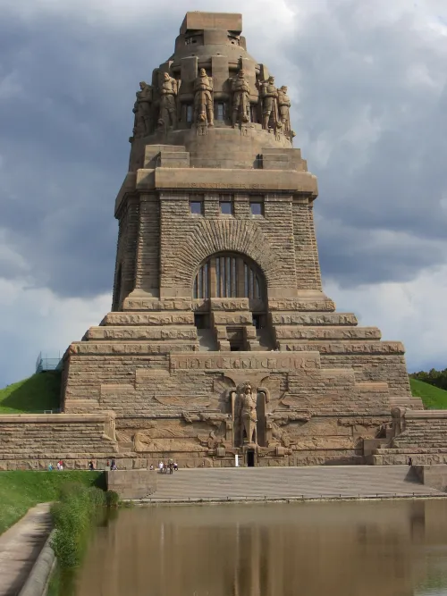 Monument to the Battle of the Nations (Völkerschlachtdenkmal) in Leipzig, stop 6 on the self-guided walking tour