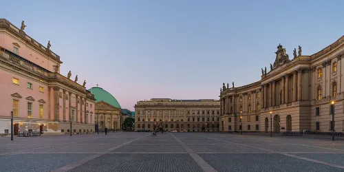 Bebelplatz in Berlin, stop 9 on the self-guided walking tour