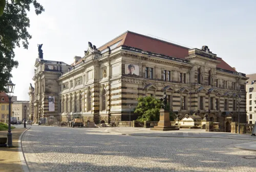 Albertinum in Dresden, Station 3 auf dem selbstgeführten Stadtrundgang
