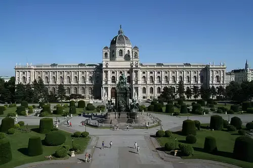 Maria-Theresien-Platz in Vienna, stop 6 on the self-guided walking tour
