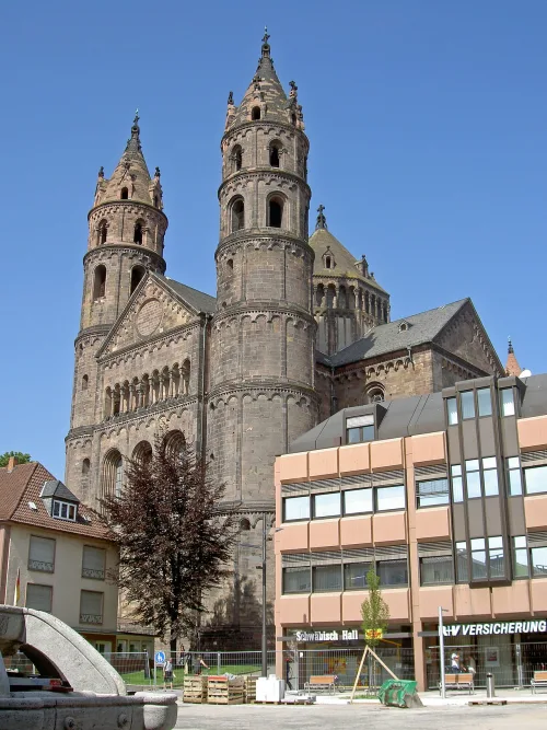 Wormser Dom, Station 1 auf dem selbstgeführten Stadtrundgang