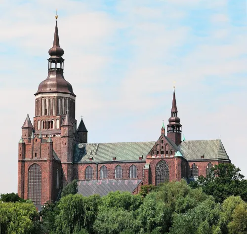 St.-Marien-Kirche in Stralsund, Station 7 auf dem selbstgeführten Stadtrundgang
