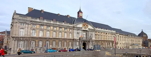 Palace of the Prince-Bishops in Liège, stop 5 on the self-guided walking tour