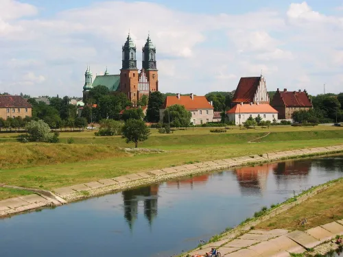Ostrów Tumski (Cathedral Island) in Poznań, stop 4 on the self-guided walking tour