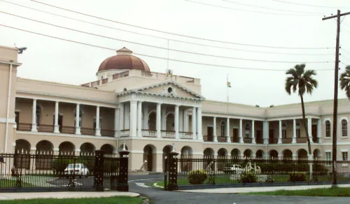 Parliament Building in Georgetown, stop 10 on the self-guided walking tour