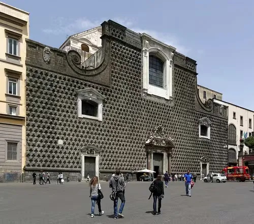 Chiesa del Gesù Nuovo in Naples, stop 8 on the self-guided walking tour